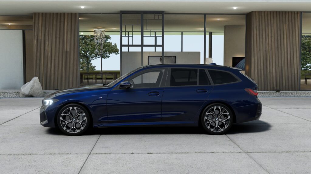 320d xDrive ツーリング Edition Shadow BMW Individual タンザナイト・ブルー 19インチ ブラック スタイリング1038 ヴァーネスカ・レザー ブラックの画像2