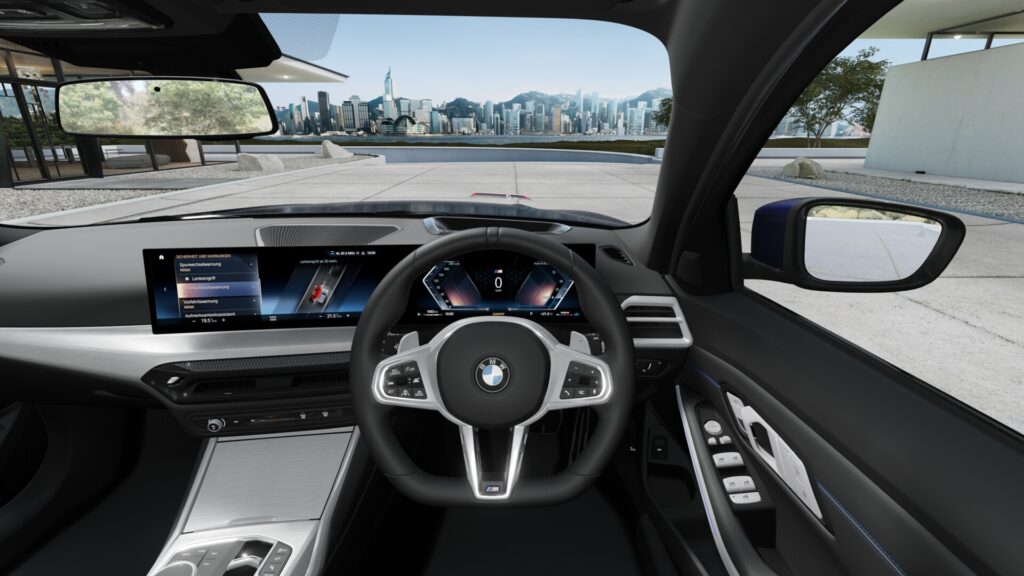 320d xDrive ツーリング Edition Shadow M ポルティマオ・ブルー 19インチ ブラック スタイリング1038 M パフォーム・テックス/クロス・コンビネーション ブラック(M パイピング付)の画像3