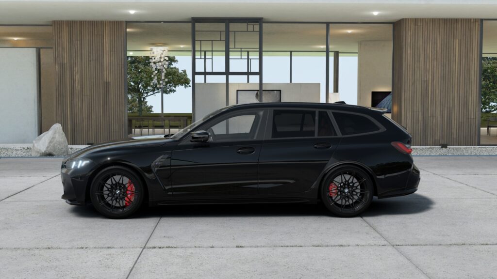 M3 Competition M xDrive ツーリング ブラック・サファイア 20インチ キャラミ・オレンジの画像2
