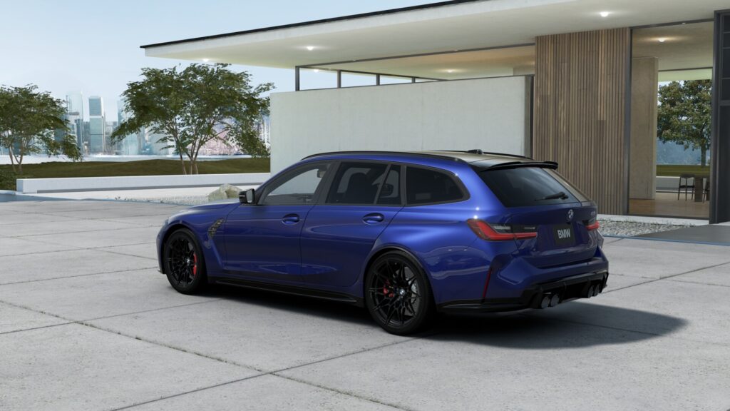 M3 Competition M xDrive ツーリング M ポルティマオ・ブルー 20インチ ブラックの画像1