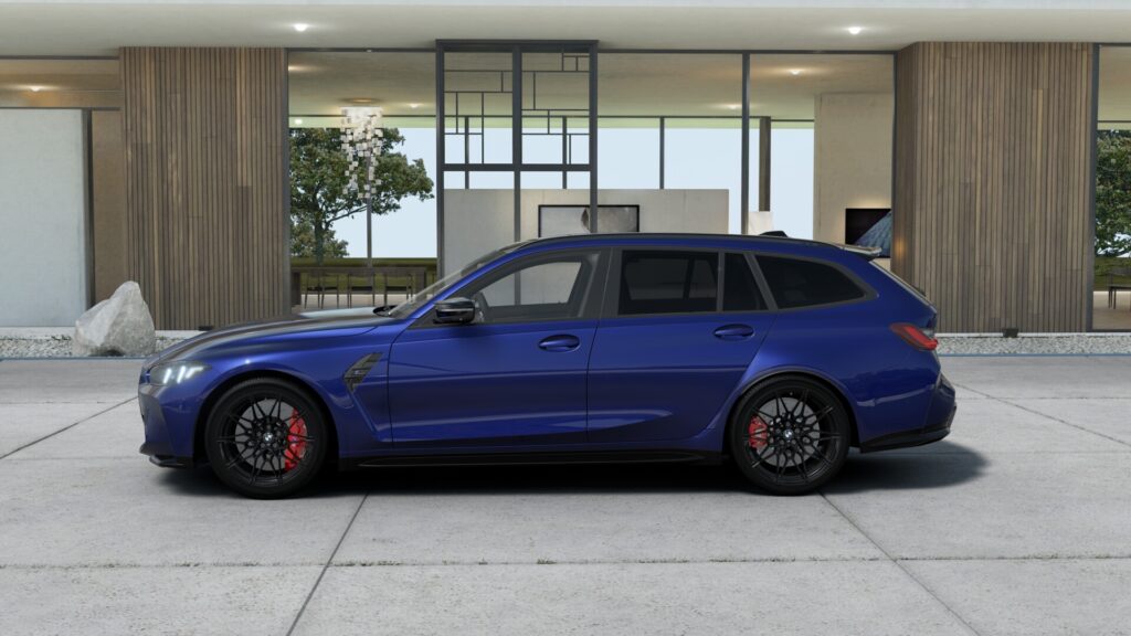 M3 Competition M xDrive ツーリング M ポルティマオ・ブルー 20インチ ブラックの画像2