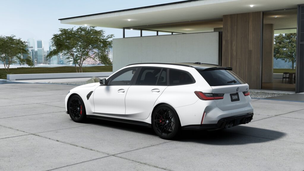 M3 Competition M xDrive ツーリング アルピン・ホワイト 20インチ キャラミ・オレンジの画像1