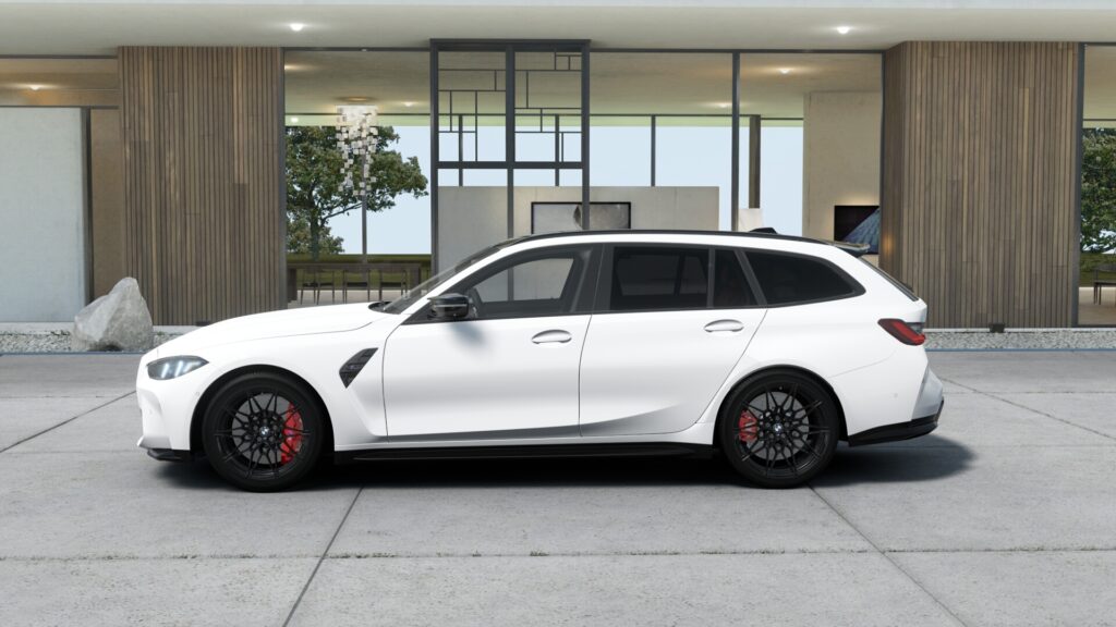 M3 Competition M xDrive ツーリング アルピン・ホワイト 20インチ キャラミ・オレンジの画像2