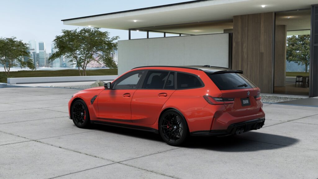 M3 Competition M xDrive ツーリング M トロント・レッド 20インチ ブラックの画像1