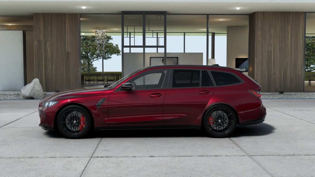 M3 Competition M xDrive ツーリング アヴェンチュリン・レッド 20インチ ブラックの画像2