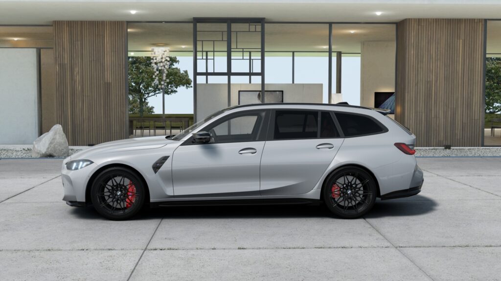 M3 Competition M xDrive ツーリング M ブルックリン・グレー 20インチ キャラミ・オレンジの画像2