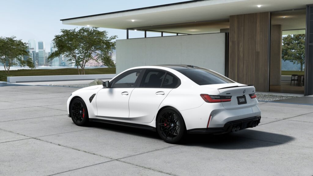 M3 Competition M xDrive セダン アルピン・ホワイトの画像1