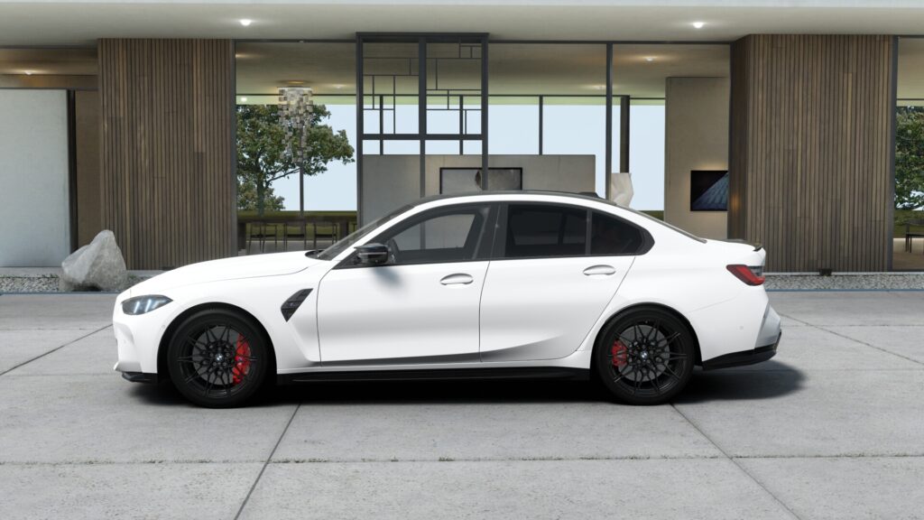 M3 Competition M xDrive セダン アルピン・ホワイトの画像2