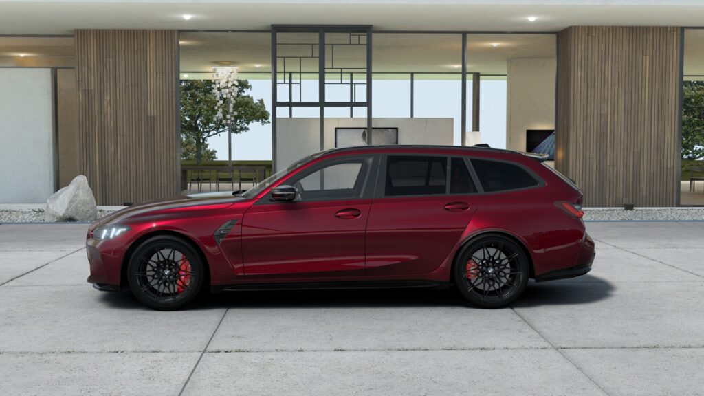 M3 Competition M xDrive ツーリング アヴェンチュリン・レッド 20インチ キャラミ・オレンジの画像2