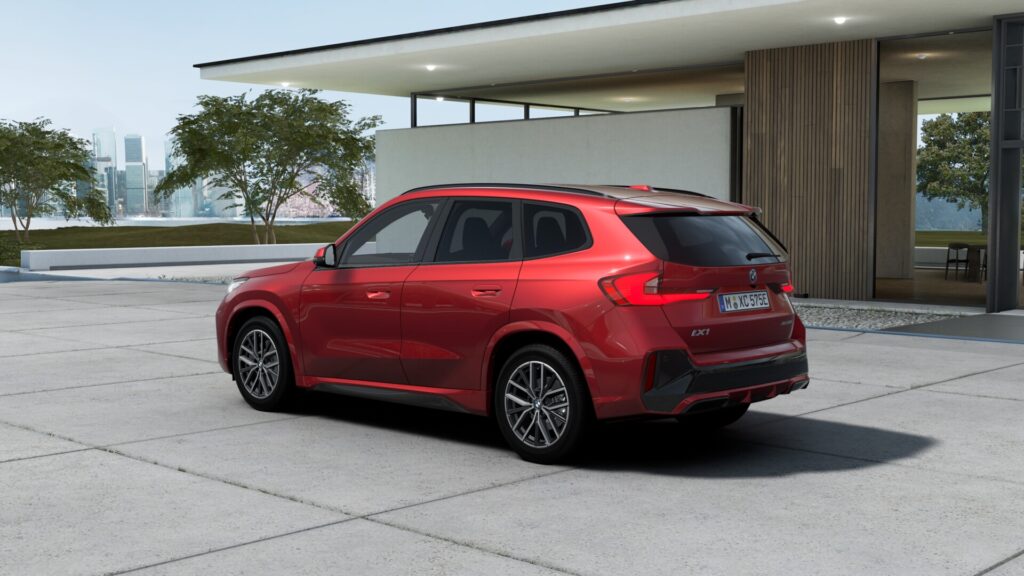 iX1 xDrive30 M Sport ファイヤー・レッド 18インチ ブラックの画像1