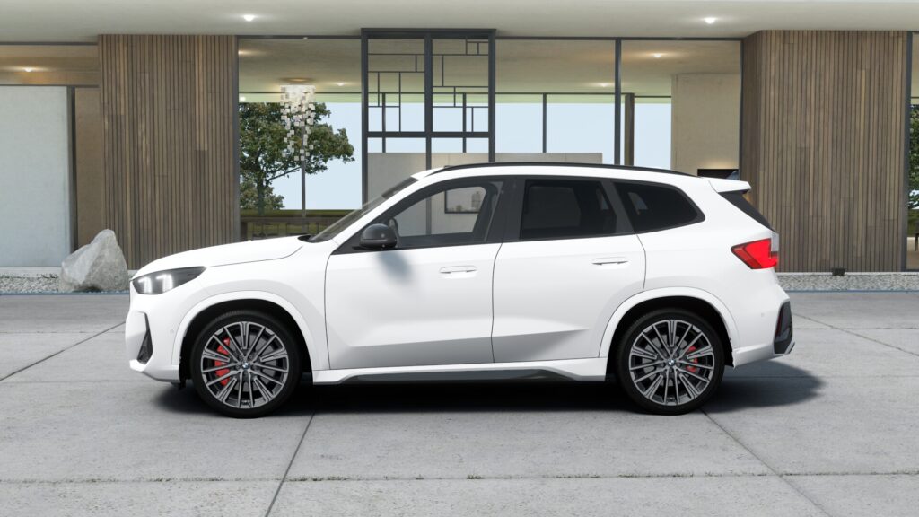 X1 xDrive20d M Sport アルピン・ホワイト 20インチ ブラックの画像2