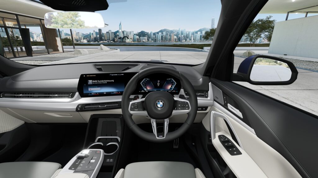 X1 xDrive20d M Sport BMW Individual フローズン・ポルティマオ・ブルー 19インチ アトラス・グレー/スモーク・ホワイトの画像3