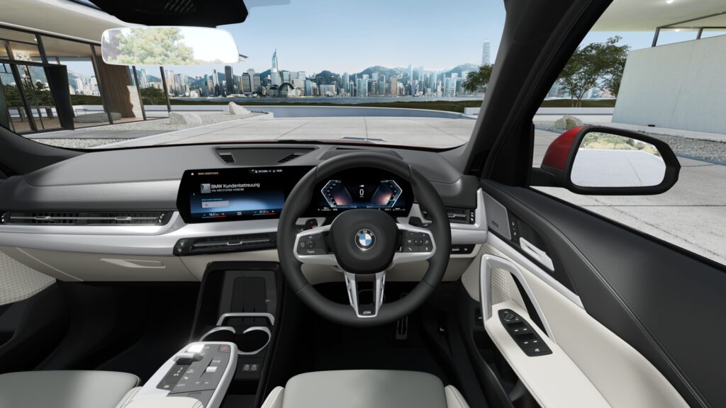 X1 xDrive20d M Sport ファイヤー・レッド 18インチ アトラス・グレー/スモーク・ホワイト サンルーフの画像3