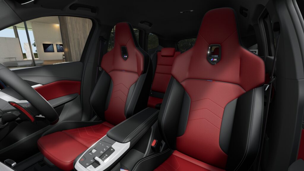 X1 M35i xDrive M ポルティマオ・ブルー 19インチ コーラル・レッドの画像4