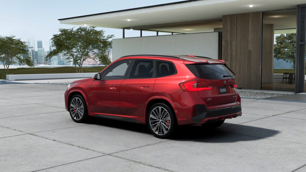 X1 xDrive20d M Sport ファイヤー・レッド 20インチ ブラックの画像1