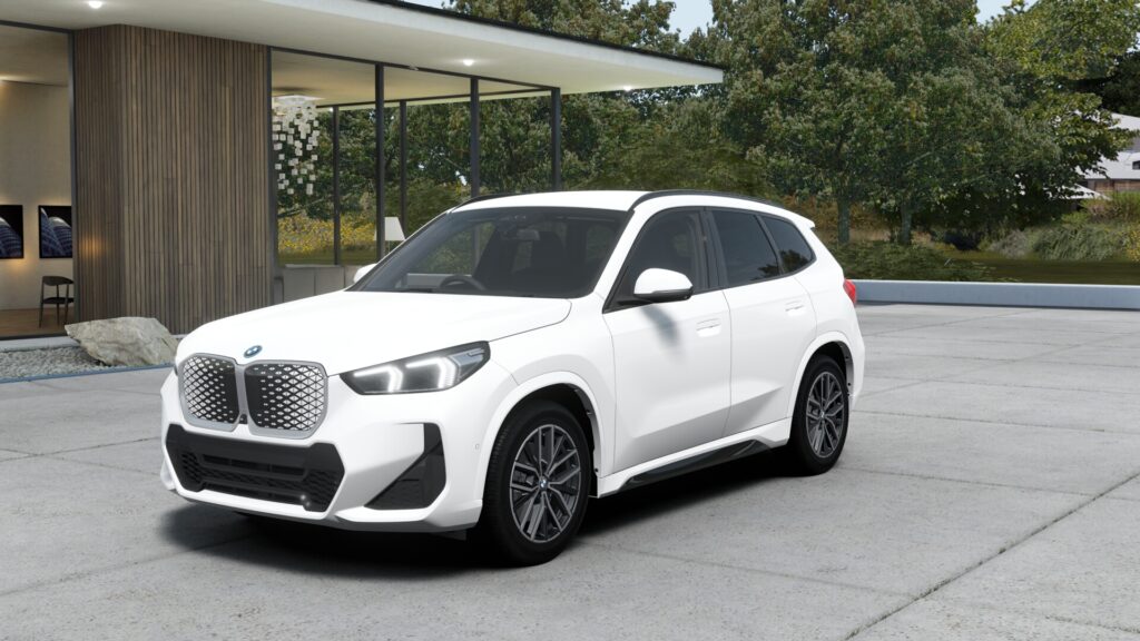 iX1 eDrive20 M Sport アルピン・ホワイト 18インチ ブラック