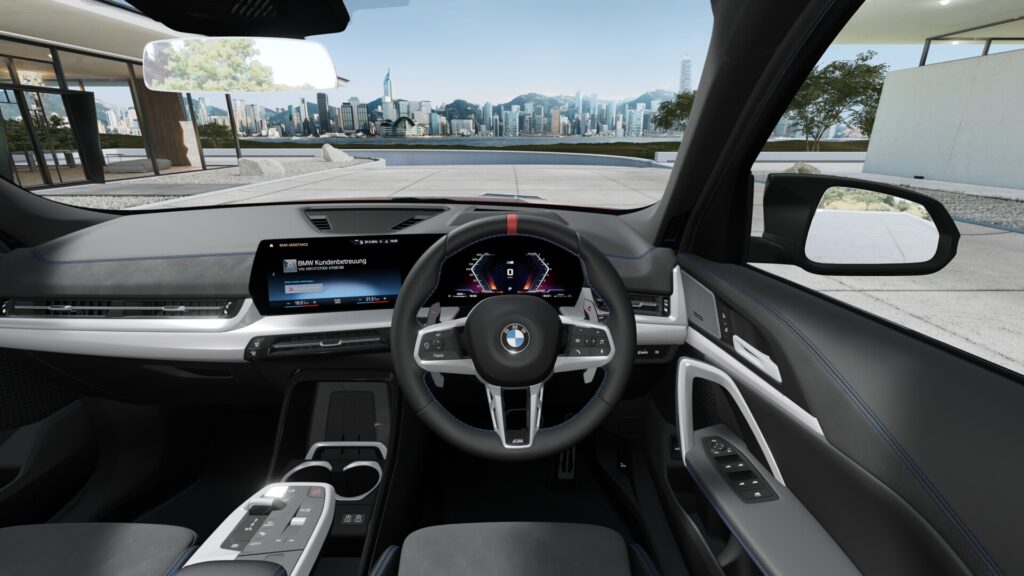 X1 M35i xDrive ファイヤー・レッド 19インチ ブラックの画像3