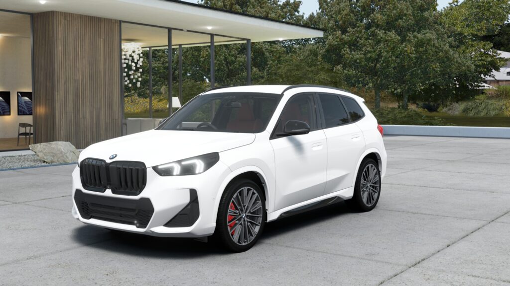 X1 xDrive20d M Sport アルピン・ホワイト 20インチ カスタネア