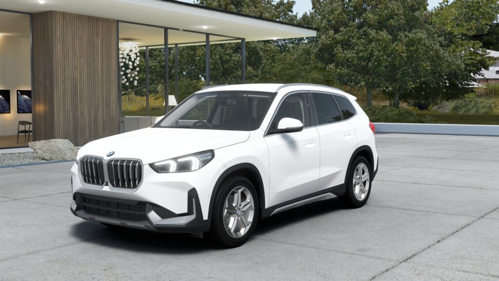 X1 xDrive20d M Sport アルピン・ホワイト 18インチ ブラック