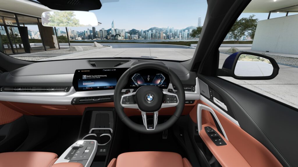 X1 xDrive20d M Sport M ポルティマオ・ブルー 18インチ カスタネアの画像3