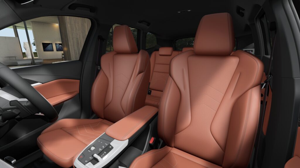 X1 xDrive20d M Sport ブラック・サファイア 20インチ カスタネアの画像4