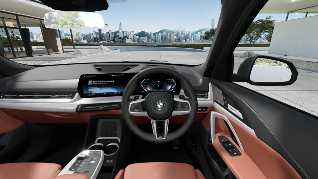 X1 xDrive20d M Sport ブラック・サファイア 20インチ カスタネアの画像3