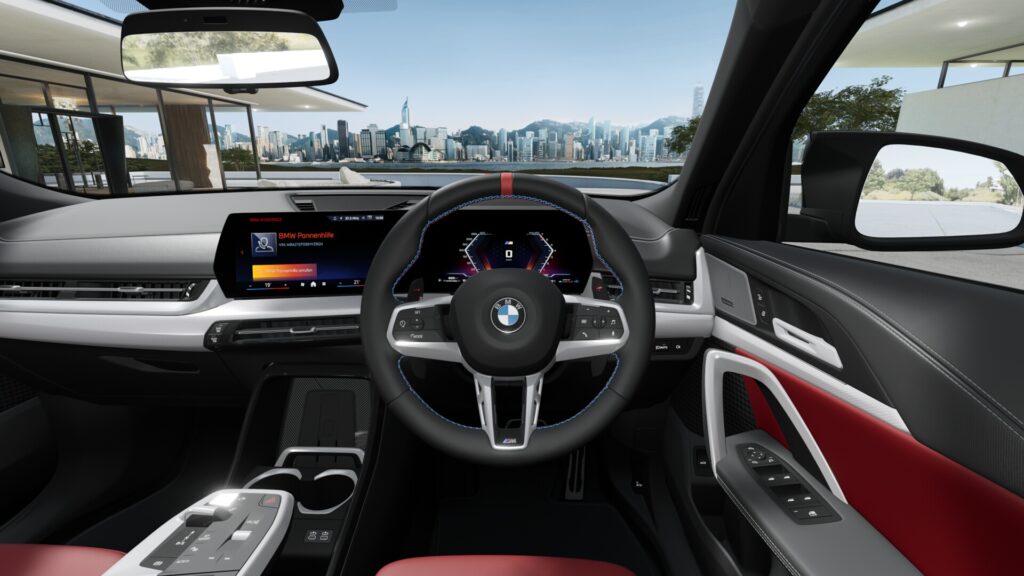 X2 M35i xDrive M ポルティマオ・ブルー 20インチ コーラル・レッドの画像3