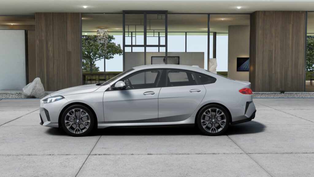 220d グランクーペ M Sport M ブルックリン・グレー 18インチ ブラック スタイリング975M M アルカンタラ/ヴェガンザ・コンビネーション ブラック(ブルー・ステッチ付)の画像2