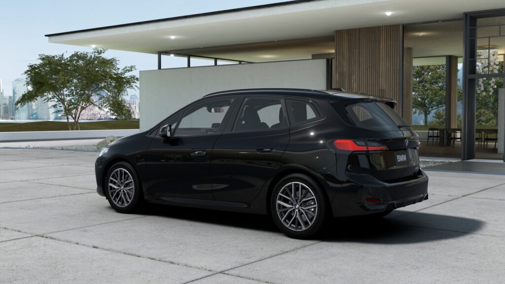 218d アクティブツアラー M Sport ブラック・サファイア 18インチ スタイリング838M M アルカンタラ/ヴェガンザ・コンビネーション ブラック(ブルー・ステッチ付)の画像1