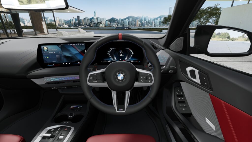M235 xDrive グランクーペ スカイスクレイパー・グレー 18インチ コーラル・レッドの画像3