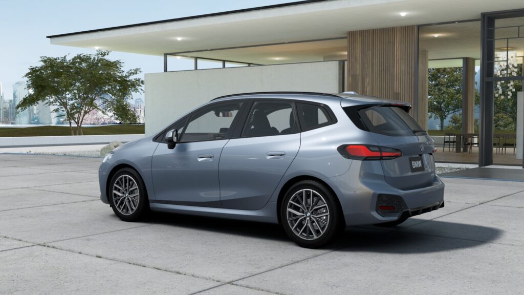 218d アクティブツアラー M Sport スパークリング・コッパー・グレー 18インチ ブラック スタイリング838M M アルカンタラ/ヴェガンザ・コンビネーション ブラック(ブルー・ステッチ付)の画像1