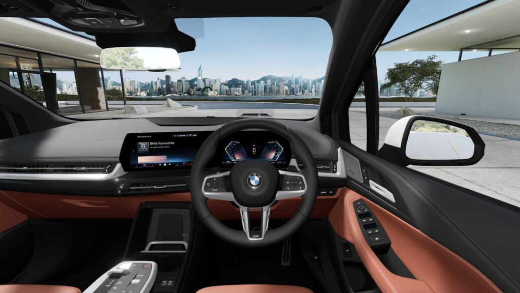 218d アクティブツアラー M Sport アルピン・ホワイト 18インチ カスタネアの画像3