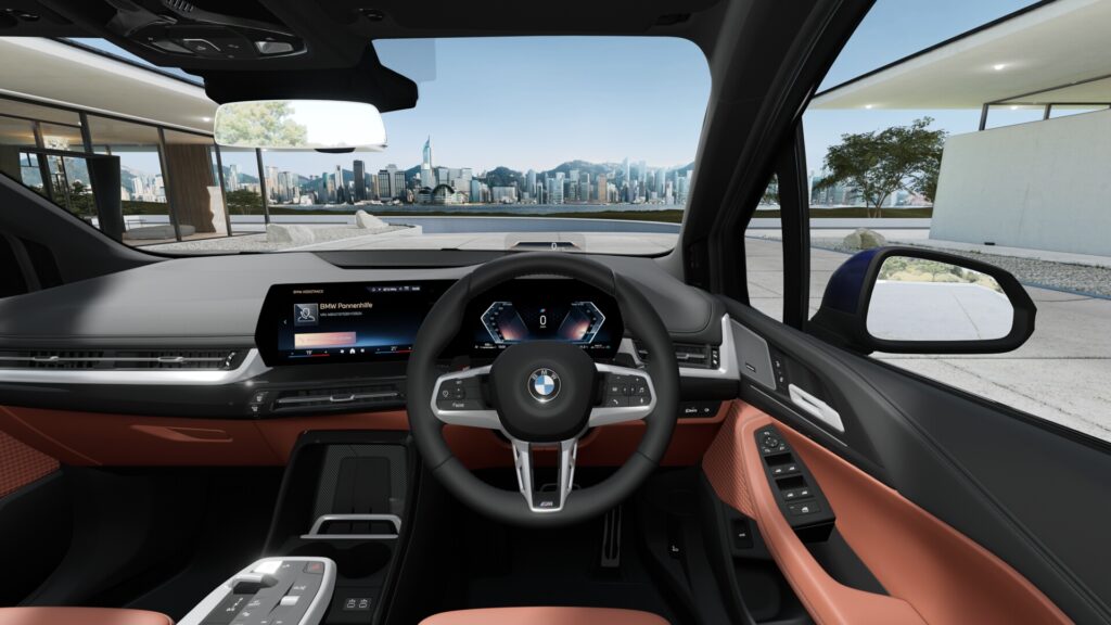 218d アクティブツアラー M Sport M ポルティマオ・ブルー 18インチ カスタネアの画像3