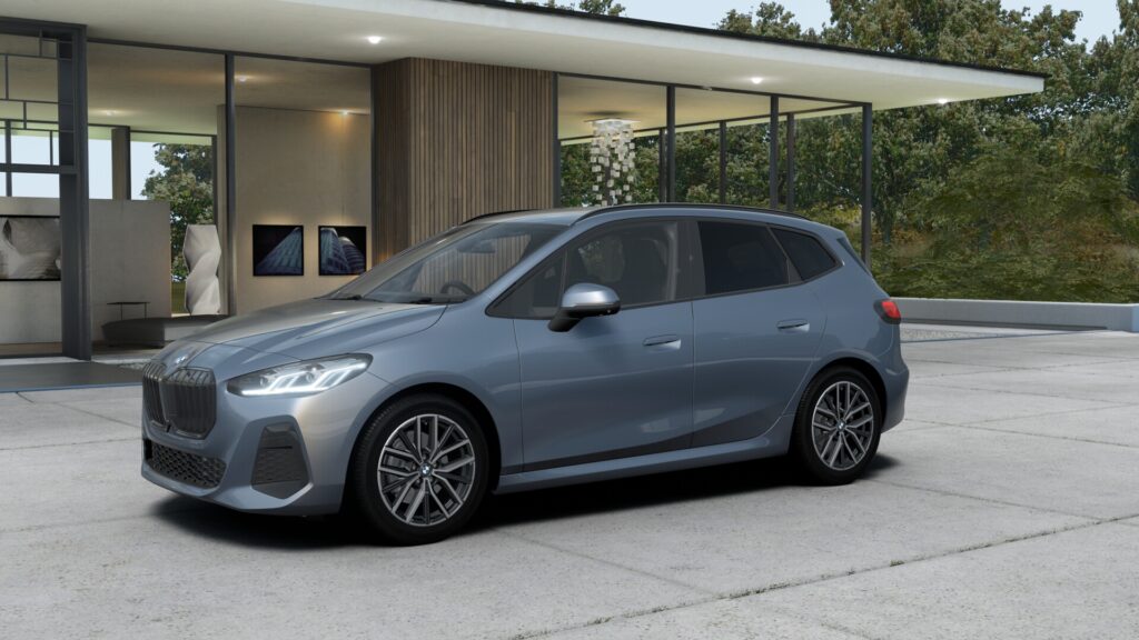 220i アクティブツアラー M Sport スパークリング・コッパー・グレー 18インチ ブラック スタイリング838M パーフォレーテッド・ヴェガンザ ブラック
