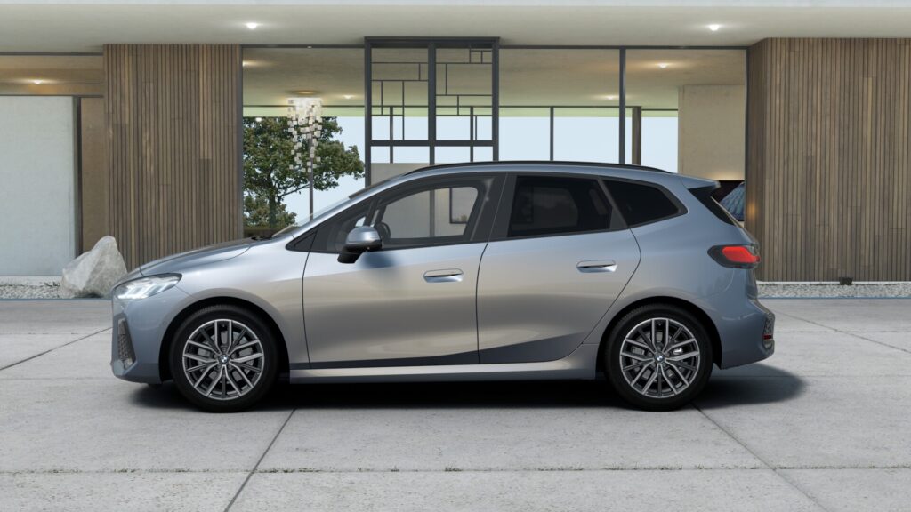 220i アクティブツアラー M Sport スパークリング・コッパー・グレー 18インチ ブラック スタイリング838M パーフォレーテッド・ヴェガンザ ブラックの画像2