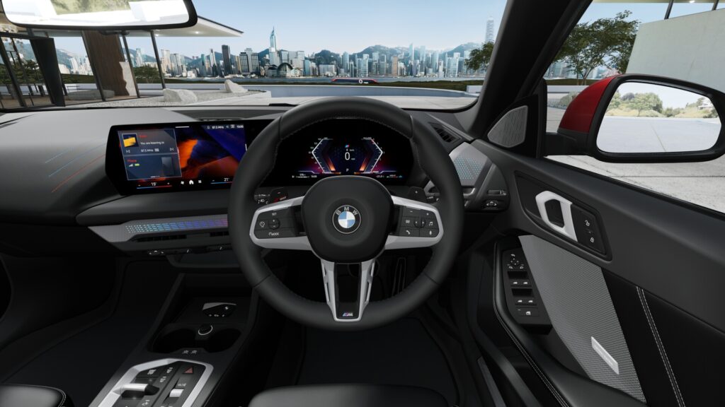 220d グランクーペ M Sport ファイヤー・レッド 18インチ ブラック スタイリング975M パーフォレーテッド・ヴェガンザ ブラックの画像3