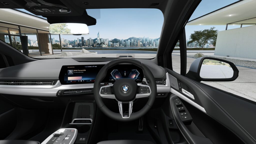 218d アクティブツアラー M Sport BMW Individual ストーム・ベイ 17インチ ブラックの画像3