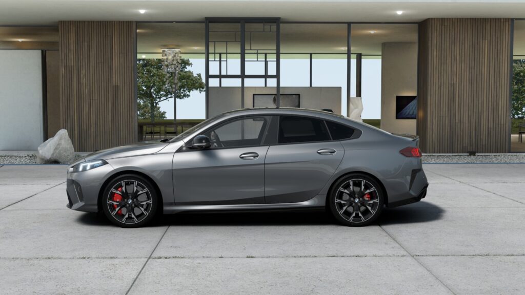 220d グランクーペ M Sport スカイスクレイパー・グレー 19インチ ブラック M スポーツ・パッケージ・プロ スタイリング976M パーフォレーテッド・ヴェガンザ ブラックの画像2