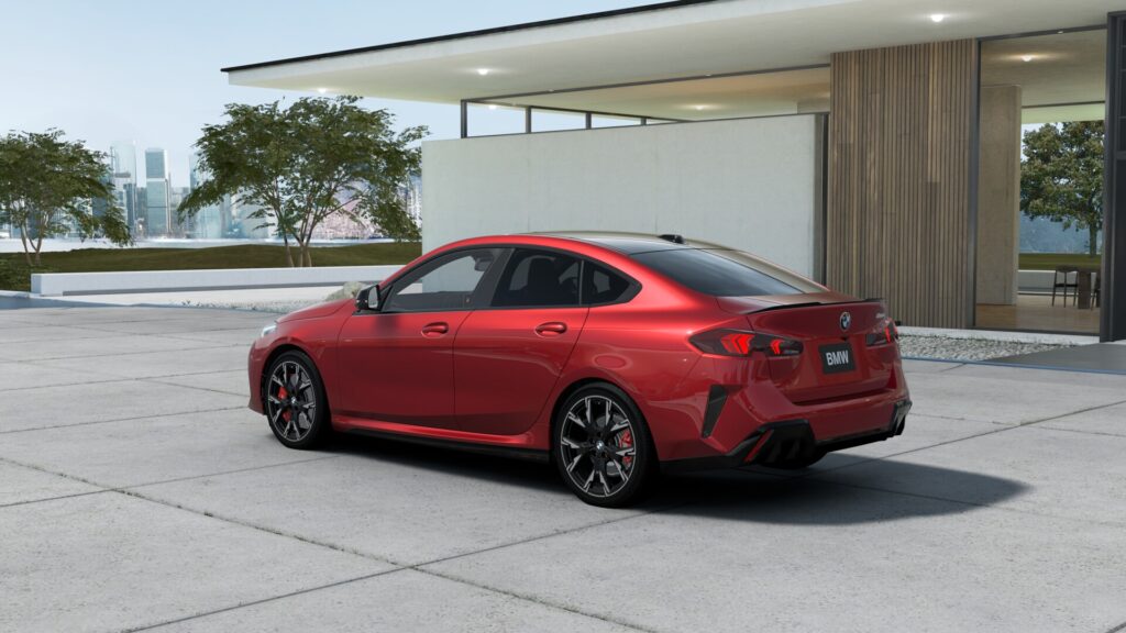 220d グランクーペ M Sport ファイヤー・レッド 19インチ モカの画像1