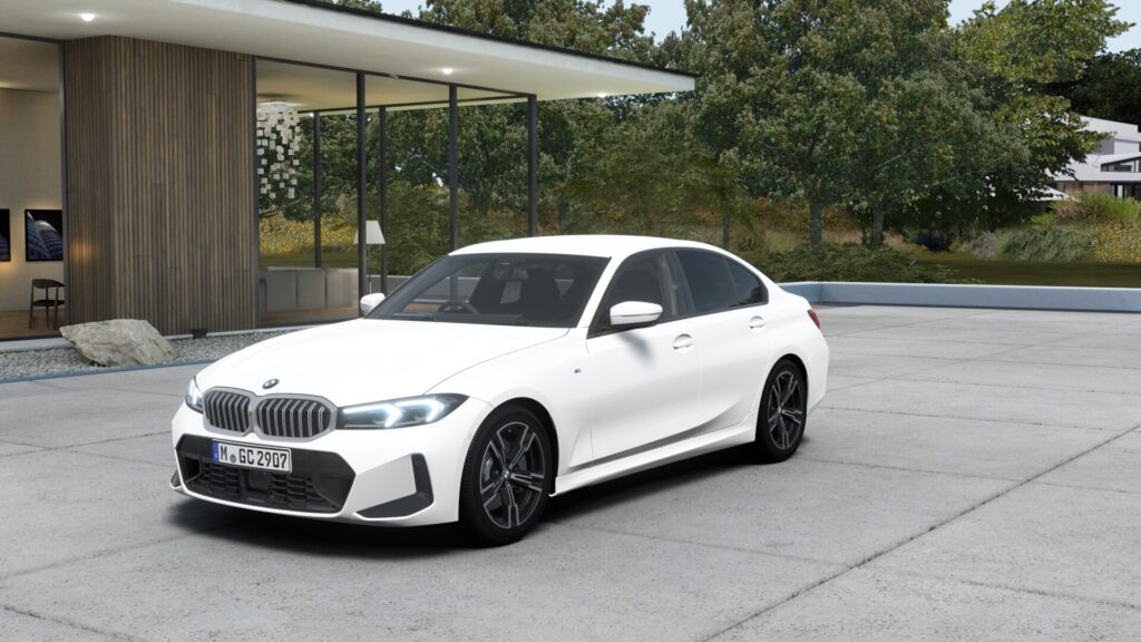 320d xDrive セダン M Sport アルピン・ホワイト 18インチ モカ