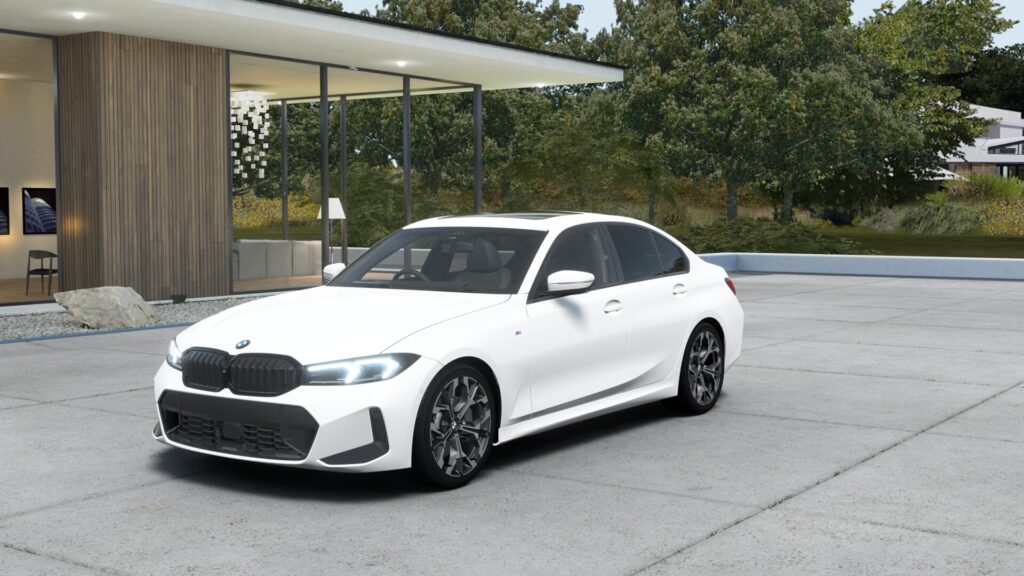 320d xDrive セダン Edition Shadow アルピン・ホワイト 19インチ ブラック サンルーフ