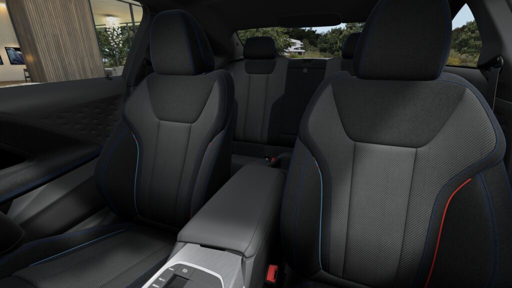 220i クーペ M Sport スカイスクレイパー・グレー 18インチ ブラック スタイリング848M M パフォーム・テックス/クロス・コンビネーション ブラック(M パイピング付)の画像4