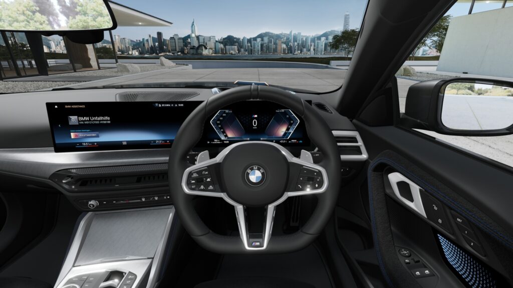 220i クーペ M Sport スカイスクレイパー・グレー 18インチ ブラック スタイリング848M M パフォーム・テックス/クロス・コンビネーション ブラック(M パイピング付)の画像3