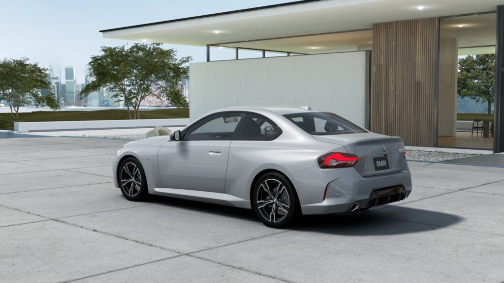220i クーペ M Sport M ブルックリン・グレー 18インチ ブラック スタイリング848M M パフォーム・テックス/クロス・コンビネーション ブラック(M パイピング付)の画像1