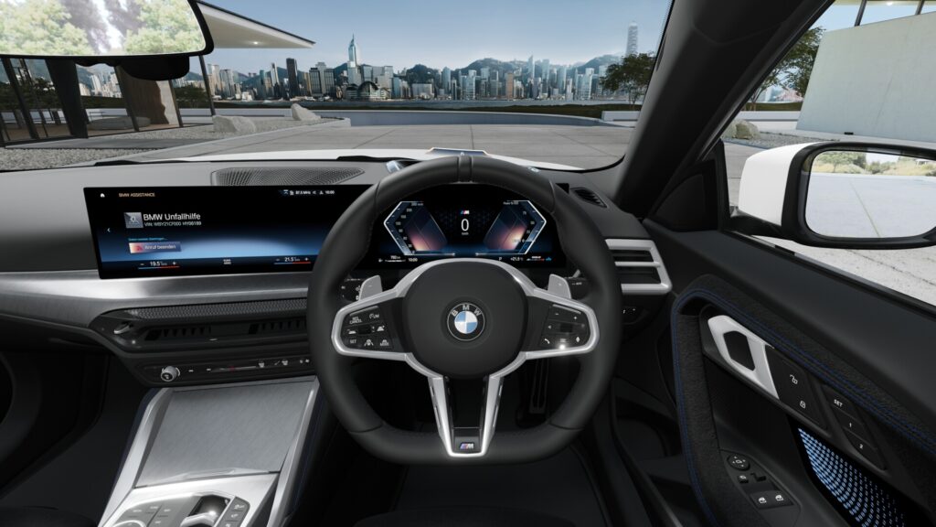 220i クーペ M Sport アルピン・ホワイト 18インチ ブラック スタイリング848M M パフォーム・テックス/クロス・コンビネーション ブラック(M パイピング付)の画像3