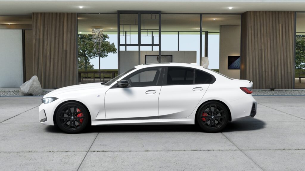 M340i xDrive セダン ミネラル・ホワイト 19インチ ブラックの画像2