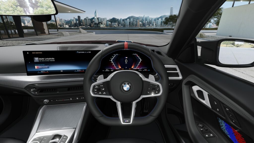 M240i xDrive クーペ ファイヤー・レッド 19インチ ブラック M スポーツ・パッケージ・プロ スタイリング792M ヴァーネスカ・レザー ブラックの画像3