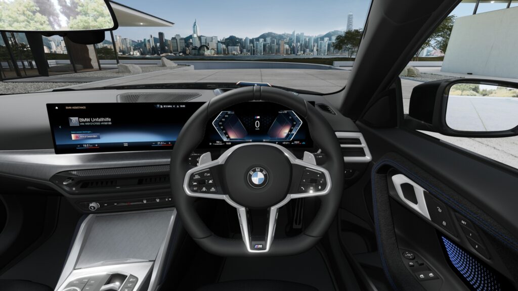 220i クーペ M Sport ブラック・サファイア 18インチ スタイリング848M M パフォーム・テックス/クロス・コンビネーション ブラック(M パイピング付)の画像3