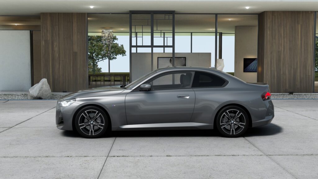 220i クーペ M Sport スカイスクレイパー・グレー 18インチ ブラック スタイリング848M ヴァーネスカ・レザー ブラックの画像2