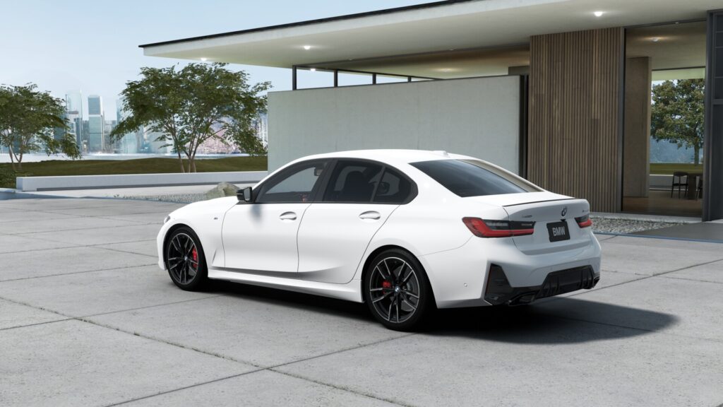 M340i xDrive セダン アルピン・ホワイト 19インチ ブラックの画像1